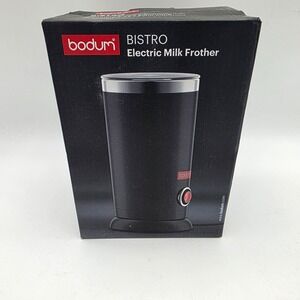 NEW - Bodum Bistro Electric Milk Frother Black 11870